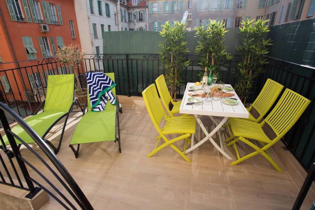 F2 Terrasse, Moderne, Hyper Centre, Clim, Ascenseur- Dubouchage Διαμέρισμα Νίκαια Εξωτερικό φωτογραφία